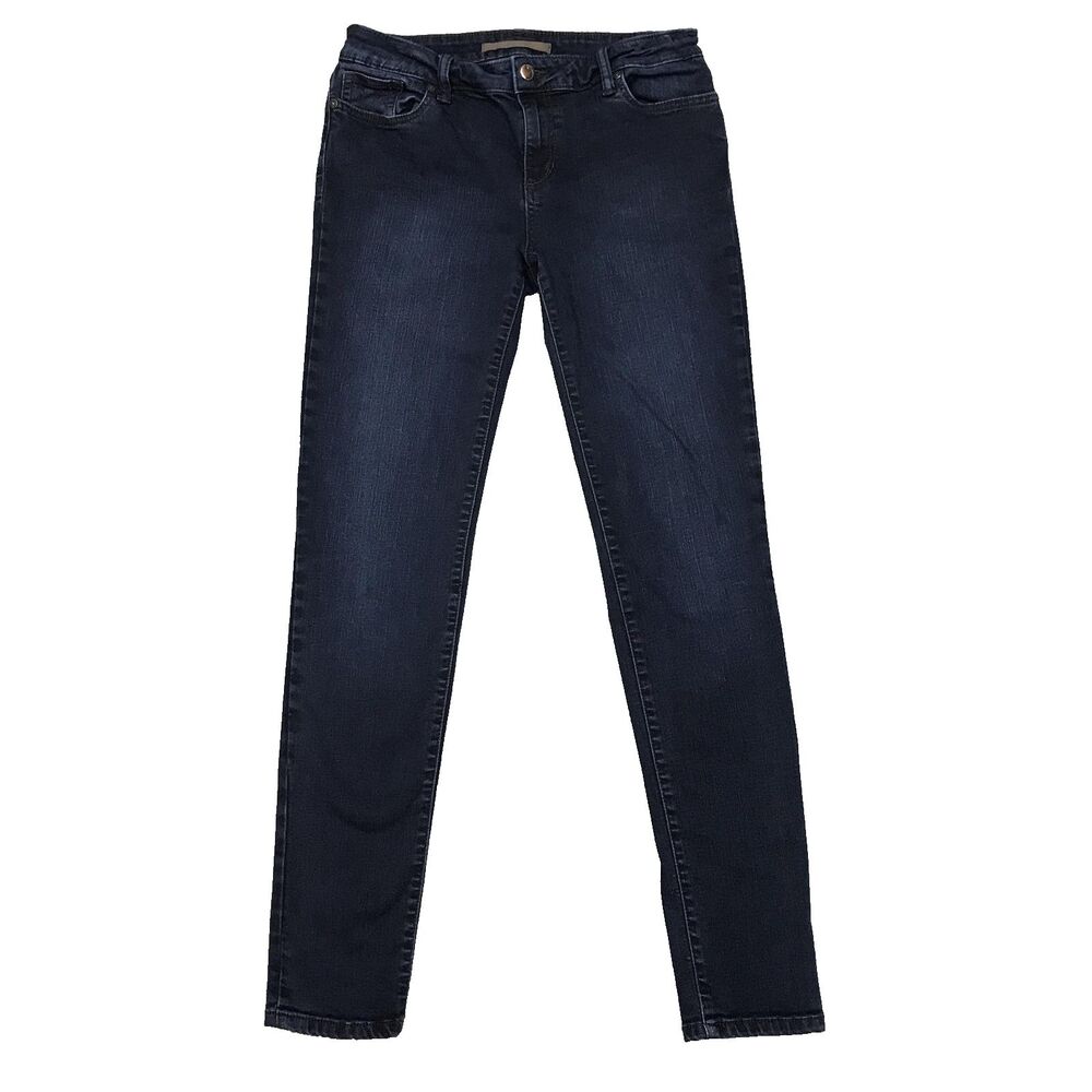 Joe's Jeans Womens 28 Blue Dark Wash Mid Rise Skinny Stretch Denim EFAPSS5252